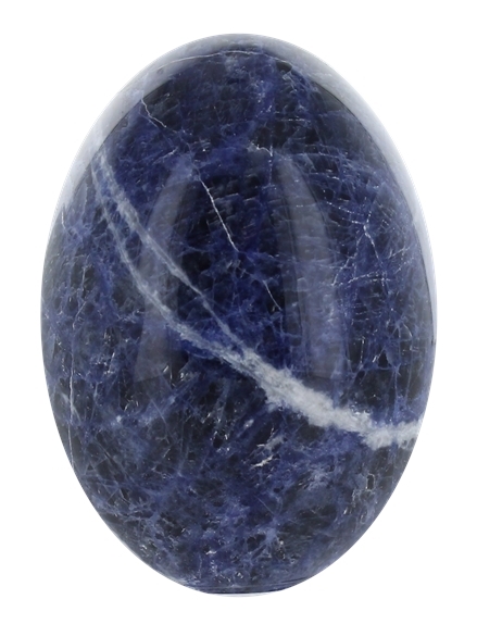 [3660341643228] Oeuf Sodalite - Pièce de 7 à 9 cm