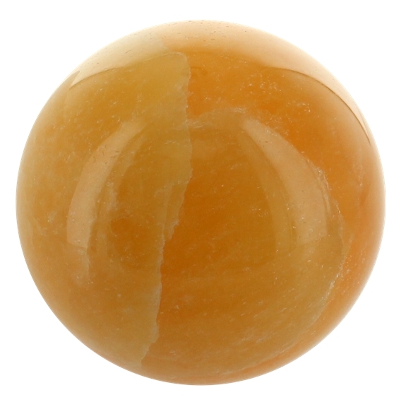 [3660341643259] Sphère Calcite Orange - Pièce de 7 à 8 cm