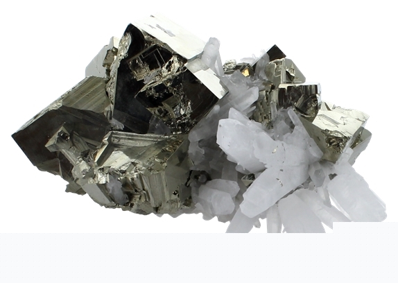 Amas Pyrite et Cristaux - 600 à 750 grammes