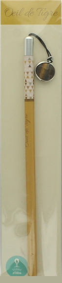 Crayon Connecteur Pierre Naturelle Oeil de Tigre