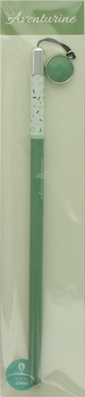Crayon Connecteur Pierre Naturelle Aventurine