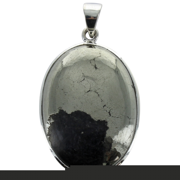 Pendentif avec carte Apache Gold Argent - Tranche 2 à 2,5 cm