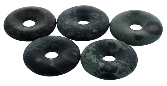 Pi Chinois Jaspe Kambaba semi poli 30 mm