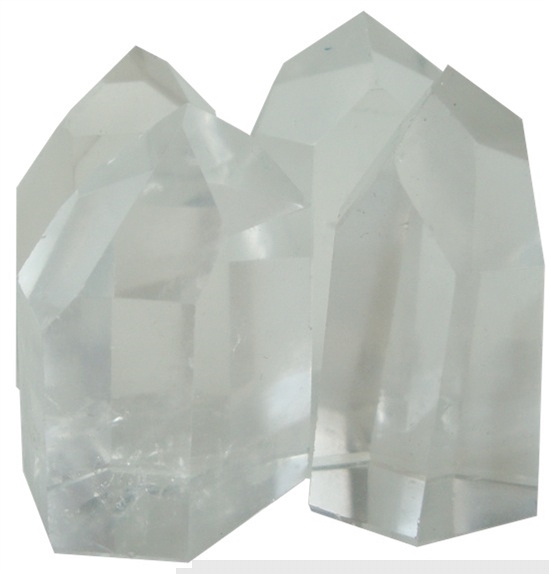 Pointes polies Cristal de Roche -Qualité Extra - Sachet 500 Gr