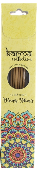 Encens Karma Collection Bâtonnets Ylang Ylang