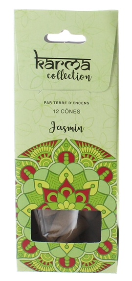 Encens Karma Collection Cônes Jasmin