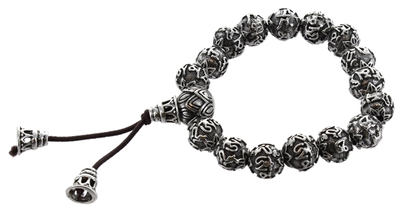 Bracelet mala Tibétain 6 Mantras