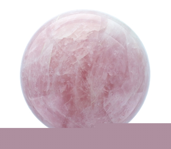 Sphere Quartz Rose 50 G - 100 G