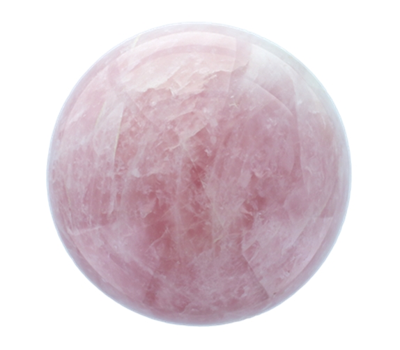 Sphere Quartz Rose 600 G -700 G