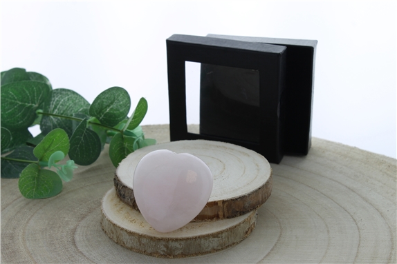 [3660341675045] Coeur Quartz Rose - 4,5 cm