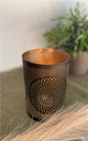 Photophore Rond Mandala - 10 x 15 cm