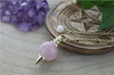 Pendule Sephoroton en Quartz Rose