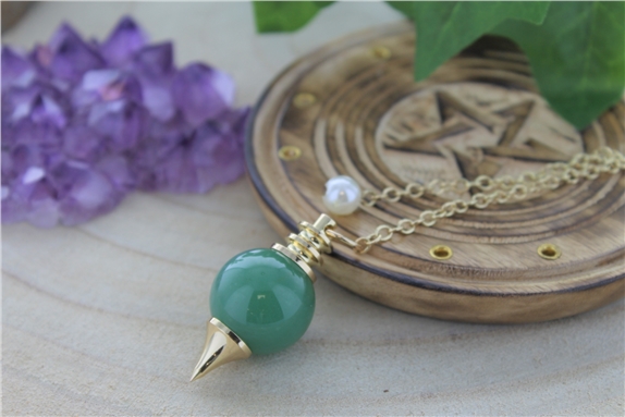 Pendule Sephoroton en Aventurine Verte