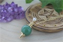 Pendule Sephoroton en Aventurine Verte