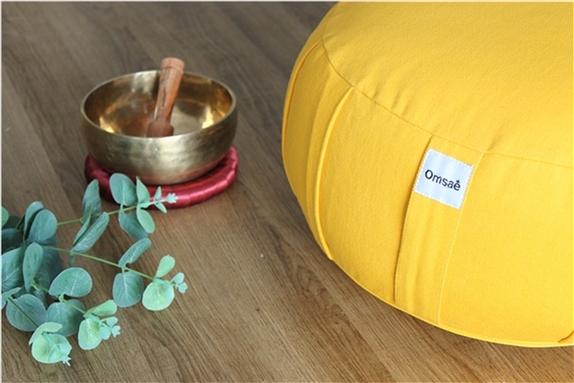 [3660341689394] Zafu en Kapok Bio Jaune