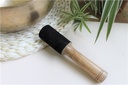 Bâton pour Bol Chantant en Bois et Daim 15 cm