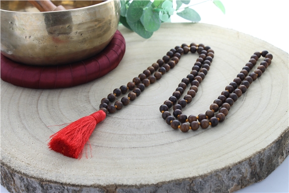 Mala en Bois de Rose 108 perles