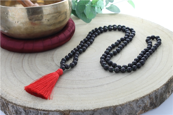 Mala en Bois d'Ebène 108 perles