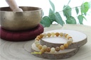 Bracelet Mala en Jade Jaune
