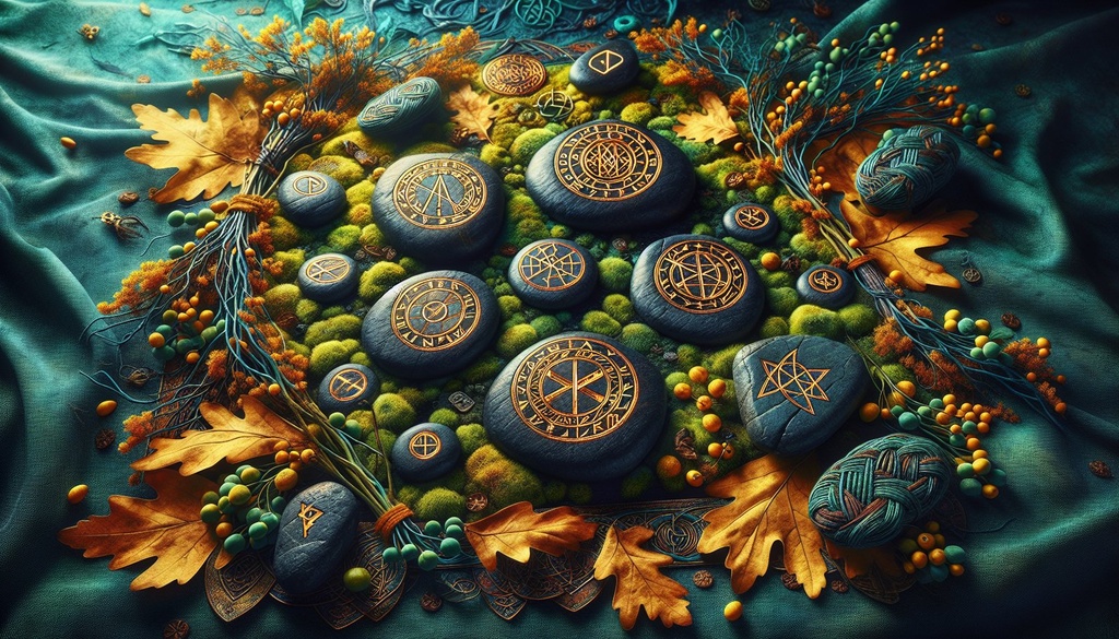 Livres et oracles de runes nordiques, druidisme et tradition celtique