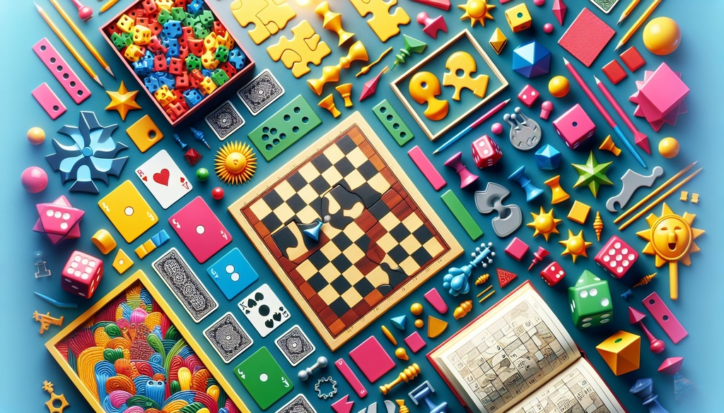 Livres sur les jeux de société, cartes, casse-tête et magie