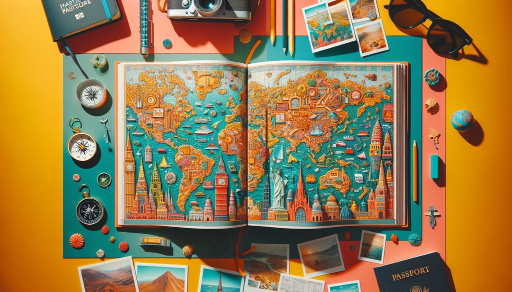 Guides de tourisme et carnets de voyage pour explorer villes et régions