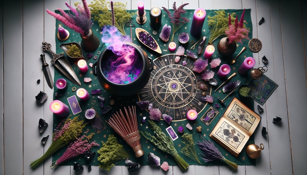 Livres et oracles sur la sorcière, magie moderne et sorcellerie contemporaine