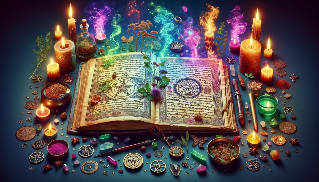 Grimoires de sorcellerie, magie verte et rituels ésotériques
