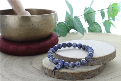 [3660341690802] Bracelet Mala en Sodalite