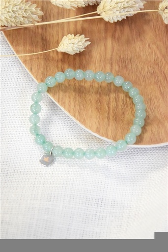 [3660341692950] Bracelet Aventurine Verte Perles rondes 6 mm