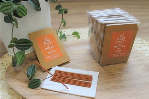 [3660341696194] Encens de poche Keep Calm Meditate