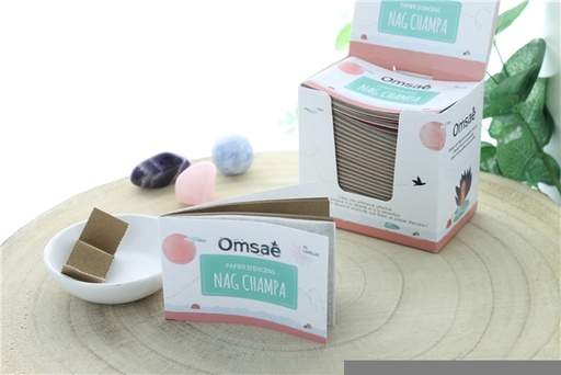 [3660341697023] Carnet de Papier d'encens Nag Champa