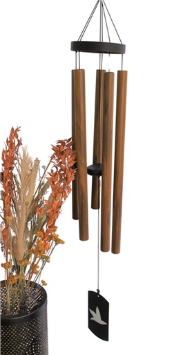 [3660341698150] Carillon à vent Imitation Bois de rose 107 cm