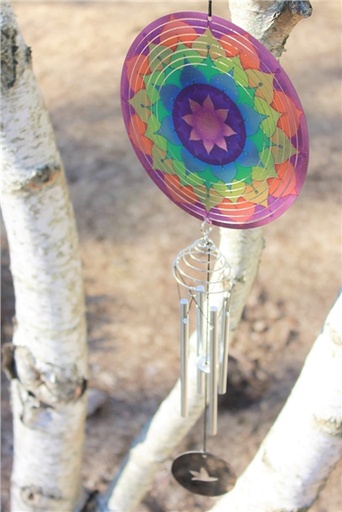 [3660341698259] Carillon à vent Cosmo Spinner Mandala 56 cm