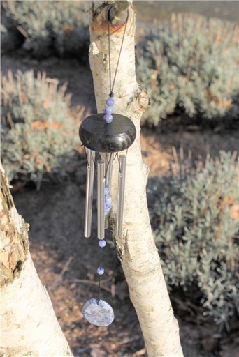 [3660341698327] Carillon à vent Lapis Lazuli 33 cm