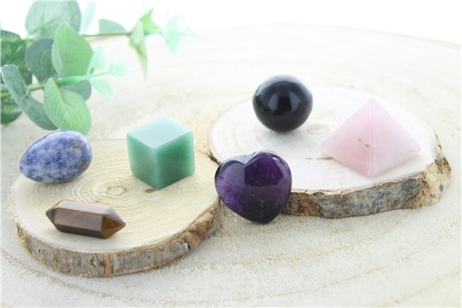 [3660341698938] Pierre taillée Forme géométrique