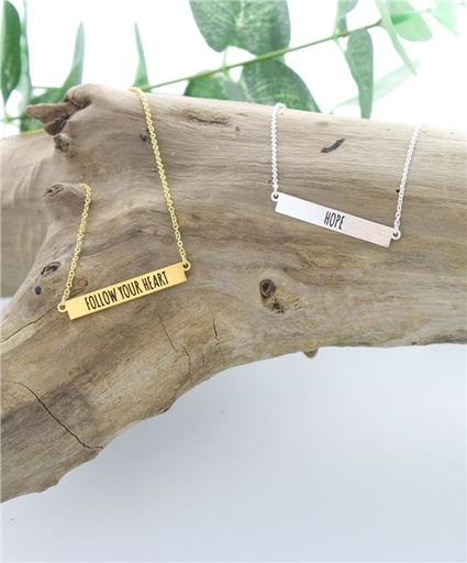 [3660341699416] Collier Collection Pensée positive