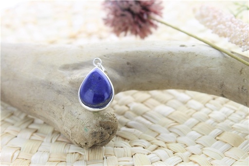 [3660341700440] Pendentif Lapis Lazuli Argent 925 Forme goutte Petit modèle