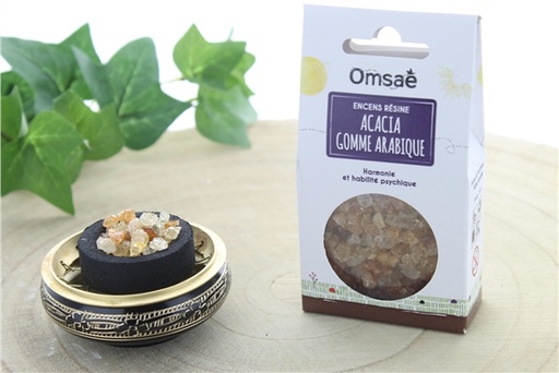 [3660341701171] Encens résine en morceaux acacia - gomme arabique 50 g