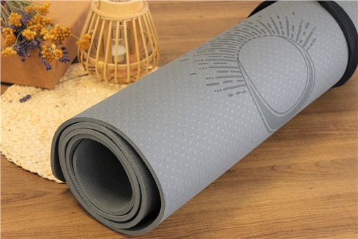 [3660341701805] Tapis de Yoga en TPE Gris