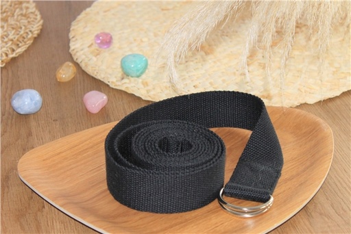 [3660341711774] Sangle de Yoga Noire
