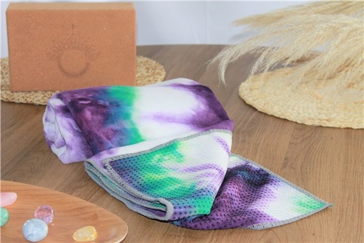 [3660341711781] Serviette de Yoga Anti Dérapante Tie & Dye