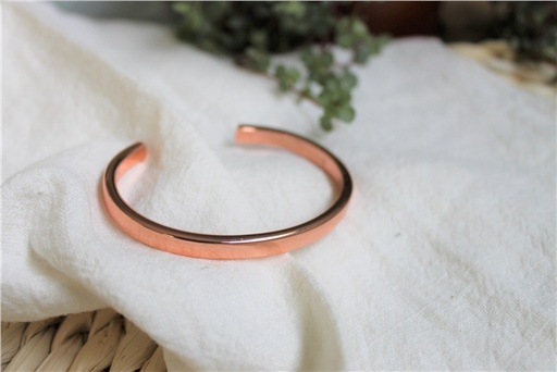 [3660341711903] Bracelet cuivre Forme jonc arrondi Petit modèle