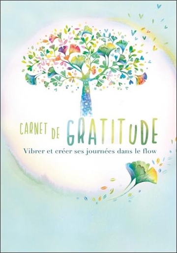 Couverture du livre Carnet de gratitude - Vibrer et créer ses journées dans le flow de Amaraya