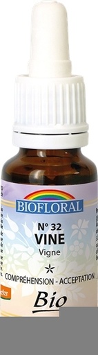 [3760029841325] Fleurs de Bach Bio N°32 Vine - 20ml