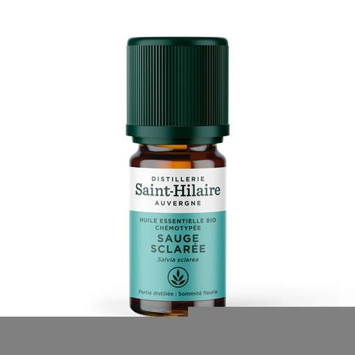 [3760098401222] Huile Essentielle Sauge Sclarée Bio 5 ml