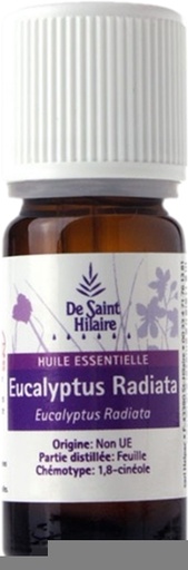 [3760098405480] Huile Essentielle Eucalyptus Radiata Bio 10 ml