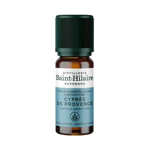 [3760098405534] Huile Essentielle Cyprès de Provence Bio 10 ml