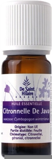 [3760098405565] Huile Essentielle Citronnelle de Java Bio 10 ml
