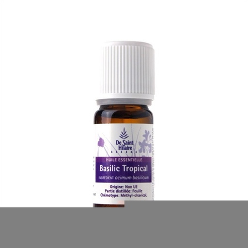 [3760098405671] Huile Essentielle Basilic Tropical Bio 10 ml